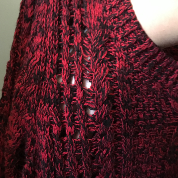 NWOT Torrid Red Merle Sweater Dress - Picture 4 of 7